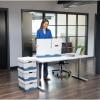 imageBankers Box 30 Pack STORFILE MediumDuty File Storage Boxes FastFold LiftOff Lid LetterLegal WhiteBlue30Pack