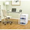 imageBankers Box 6 Pack STORDRAWER STEEL PLUS Extra Space Saving Filing Cabinet Stacks 5 High Letter WhiteBlueLegal