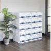 imageBankers Box 6 Pack STORDRAWER STEEL PLUS Extra Space Saving Filing Cabinet Stacks 5 High Letter WhiteBlueLegal