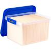imageBankers Box Heavy Duty 20quot Plastic Letter File BoxLetter  Legal