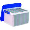 imageBankers Box Heavy Duty 20quot Plastic Letter File BoxLetter  Legal