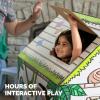 imageBankers Box at Play Color in Birthday Playhouse Cardboard Playhouse and Life Size Craft Activity for Kids and FamiliesDinosaur