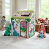 imageBankers Box at Play Color in Birthday Playhouse Cardboard Playhouse and Life Size Craft Activity for Kids and FamiliesDinosaur