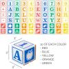 imageBankers Box at Play Heavy Duty Jumbo Cardboard Building Blocks 40 Pack Large and Medium Toy Blocks for Kids andABC123 Learning Blocks 50pk