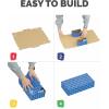 imageBankers Box at Play Heavy Duty Jumbo Cardboard Building Blocks 40 Pack Large and Medium Toy Blocks for Kids andBuilding Blocks 20pk