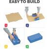 imageBankers Box at Play Heavy Duty Jumbo Cardboard Building Blocks 40 Pack Large and Medium Toy Blocks for Kids andBuilding Blocks 40pk