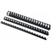 imageFellowes 52326 Plastic Binding Combs  Round Back 12 Inches 90 Sheets Black 100 Pack100 Count Pack of 2