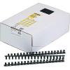 imageFellowes 52326 Plastic Binding Combs  Round Back 12 Inches 90 Sheets Black 100 Pack58 120 Sheet Capacity