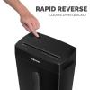 imageFellowes LX41DB 8Sheet MicroCut Paper Shredder for Home Office8 Sheet Cross Cut