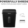 imageFellowes LX41DB 8Sheet MicroCut Paper Shredder for Home Office8 Sheet Cross Cut