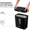 imageFellowes LX41DB 8Sheet MicroCut Paper Shredder for Home Office8 Sheet Cross Cut