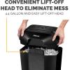 imageFellowes LX41DB 8Sheet MicroCut Paper Shredder for Home Office8 Sheet Micro Cut