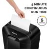 imageFellowes LX41DB 8Sheet MicroCut Paper Shredder for Home Office8 Sheet Micro Cut