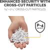 imageFellowes LX85 12Sheet P4 CrossCut Home Office Paper Shredder with SafeSense12 Sheet