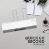 imageFellowes Saturn 3i 125 Thermal Laminator Machine for Home or Office with Pouch Starter Kit 125 inch Fast WarmUp JamFree Design 5736601Faster