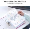 imageFellowes Thermal Laminating Sheets 3mil Letter Size Pouches 9 x 115 200 Pack Clear 57434013mil  200 Pack
