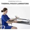imageFellowes Thermal Laminating Sheets 3mil Letter Size Pouches 9 x 115 200 Pack Clear 57434013mil  200 Pack