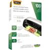 imageFellowes Thermal Laminating Sheets 3mil Letter Size Pouches 9 x 115 200 Pack Clear 57434015mil  100 Pack