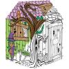 imageBankers Box at Play Color in Castle Playhouse Cardboard Playhouse and Life Size Craft Activity for Kids and FamiliesHalloween