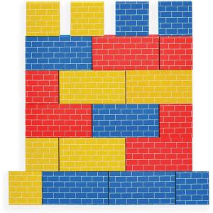 imageBankers Box at Play Heavy Duty Jumbo Cardboard Building Blocks 40 Pack Large and Medium Toy Blocks for Kids andBuilding Blocks 20pk