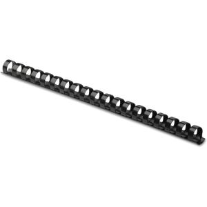 imageFellowes 52326 Plastic Binding Combs  Round Back 12 Inches 90 Sheets Black 100 Pack58 120 Sheet Capacity