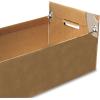 imageBankers Box 6 Pack STAXONSTEEL Maximum Space Saving Filing Cabinet Stacks 10 High Steel Frame Letter BlackLegal Size