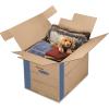 imageBankers Box Large Prime Moving Box 6 Pack Reinforced Handles TapeFree Assembly Attached Lid 18in x 18in x 24in 0062904Large