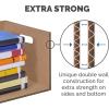 imageBankers Box Small Classic Moving Box 10 Pack Reinforced Handles TapeFree Assembly Box with Lid 15in x 12in x 10in 7714203