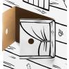 imageBankers Box at Play Cat Playhouse Cardboard Playhouse for Cats and Kids