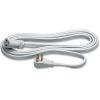 imageFellowes 1Outlet 3Prong Heavy Duty Indoor Extension Cord 9 Feet  99595 Gray
