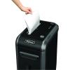 imageFellowes 4609001 Powershred 99Ms 14Sheet MicroCut Heavy Duty Paper Shredder with Auto Reverse BlackDark Silver 252quot x 114quot x 173quotShredder