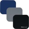 imageFellowes 5933901 Mouse Pad wMicroban Nonskid Base 9 x 8 Black FEL5933901 8quot x 9quot x 01quot01L x 9W inches