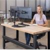 imageFellowes 8044001 Professional Series FreeStanding Stacked Monitor Mount Adjustable Computer Monitor Stand for 2 Monitors with Dual Monitor Arms 32 Inch Monitor CapacityDouble Arm