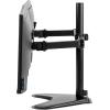 imageFellowes 8044001 Professional Series FreeStanding Stacked Monitor Mount Adjustable Computer Monitor Stand for 2 Monitors with Dual Monitor Arms 32 Inch Monitor CapacityDouble Arm