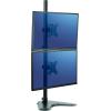 imageFellowes 8044001 Professional Series FreeStanding Stacked Monitor Mount Adjustable Computer Monitor Stand for 2 Monitors with Dual Monitor Arms 32 Inch Monitor CapacityDouble Stacking Arm