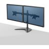 imageFellowes 8044001 Professional Series FreeStanding Stacked Monitor Mount Adjustable Computer Monitor Stand for 2 Monitors with Dual Monitor Arms 32 Inch Monitor CapacityDouble Arm