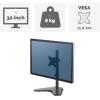 imageFellowes 8044001 Professional Series FreeStanding Stacked Monitor Mount Adjustable Computer Monitor Stand for 2 Monitors with Dual Monitor Arms 32 Inch Monitor CapacityFrench