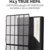 imageFellowes 9787902 AeraMax SV Combo True HEPACarbon H13 Air Filter with Pre Filter for Large Room Air Purifier 23 x 12 x 2 In 2 Pack 1 YEAR FILTER