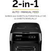 imageFellowes AutoMax 200M MicroCut Auto Feed 2in1 Office Shredder with Auto Feed 200Sheet Capacity 4656201