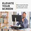 imageFellowes Breyta Ergonomic Height Adjustable Stand for MonitorLaptop BlackBlack