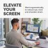 imageFellowes Breyta Ergonomic Height Adjustable Stand for MonitorLaptop BlackWhite