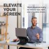 imageFellowes Breyta Laptop Stand for The Home and Office 12 Height Adjustments 14quot Monitor Size WhiteBLACK