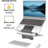 imageFellowes Breyta Laptop Stand for The Home and Office 12 Height Adjustments 14quot Monitor Size WhiteWHITE