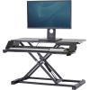 imageFellowes Corsivo Height Adjustable Standing Desk Sit to Stand Gas Spring Riser Converter Tabletop Workstation Desk Riser 8091001Corsivo