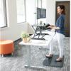 imageFellowes Corsivo Height Adjustable Standing Desk Sit to Stand Gas Spring Riser Converter Tabletop Workstation Desk Riser 8091001Lotus LT