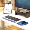 imageFellowes Crystals Gel Mouse Pad with Wrist Rest  Purple 91441Blue