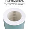 imageFellowes Genuine AeraMax SE Combo True HEPACarbon H13 Air Filter for Large Room Air Purifier 13 x 10 In 1 YEAR FILTER  9787801