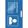 imageFellowes Hot Laminating Pouches ID Tag Not Punched 5 mil 100 Pack 52015100 pack