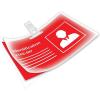 imageFellowes Hot Laminating Pouches ID Tag Not Punched 5 mil 25 Pack 52007100Pack