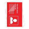 imageFellowes Hot Laminating Pouches ID Tag Not Punched 5 mil 25 Pack 5200725Pack
